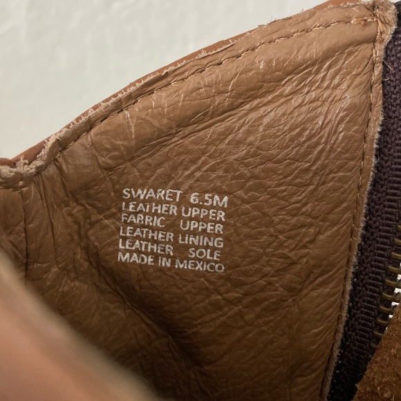 Western Ankle Leather Booties, Steve Madden Swaret - Picture 8 of 9